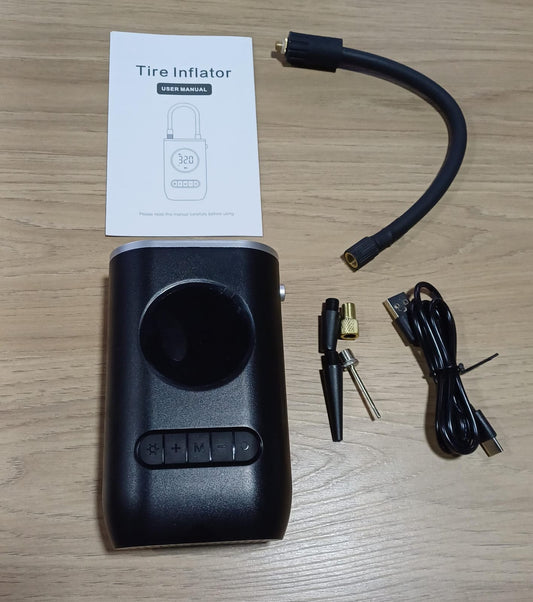INFLADOR COMPRESOR DE AIRE CARRO MOTO